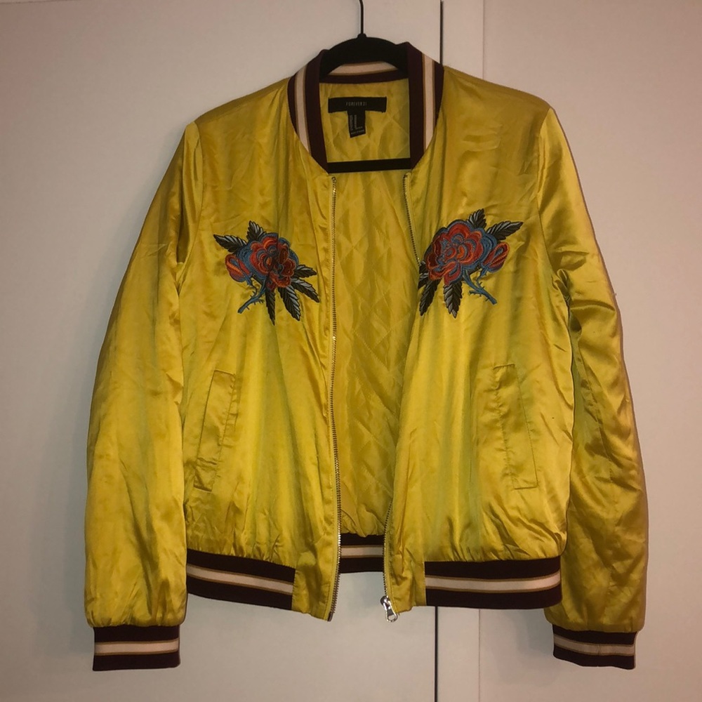 Forever 21 bomber jacket